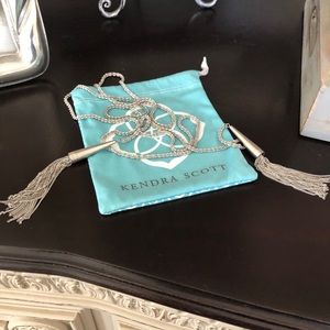 Kendra Scott Necklace - Silver Tone Adjustable